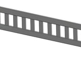 Design Bed rail with bars for lower bunk