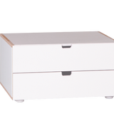 Chest of drawers with two drawers