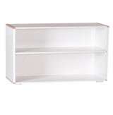 Long bookcase with shelf