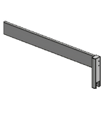 Retro 3/4 Bedside Table