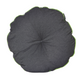 Round cushion - Denim & Green