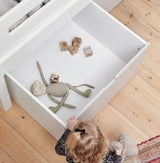 Nanna children's bed with high drawers