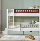 Hoder bunk bed for children with rear rail