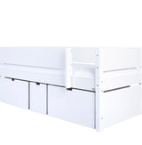Nanna children's bed with high drawers