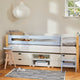 Ariel children's bed with drawers and shelf