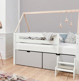 Wooden stand made of solid beech wood