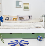 Guest bed / Pull-out bed with slatted base