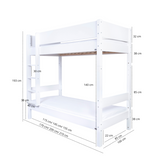 Maia extra high bunk bed