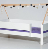 Saga children's bed with beech bed frame