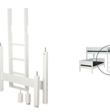 Bed ladder and leg combination kit for Glen