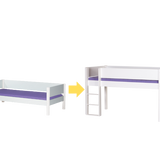 Open bunk bed for semi-high bed - Cassiopeia