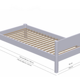 Triton children's bed with head or foot end