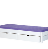 Wool children's bed with drawers