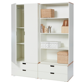 Outdoor wardrobe with combination