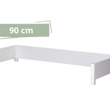 Bed frame, width 90 cm - 90*200cm - Snow white - 11 - Legs color