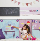 Small chalk board - perfect for bunk beds, mid-sleeper beds and high beds