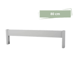 Hoved- eller fodende med 2 ben - foot board with 2 legs - Cafélatte - 55