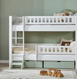 Hoder bunk bed for children with rear rail