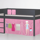 Play curtain Doll with 2 bed pockets - 90*200cm