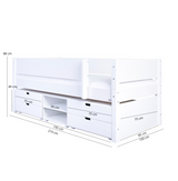 Ariel children’s bed with generous storage space – get a free 3-in-1 chair all January