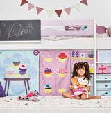 Play curtain Cup Cake