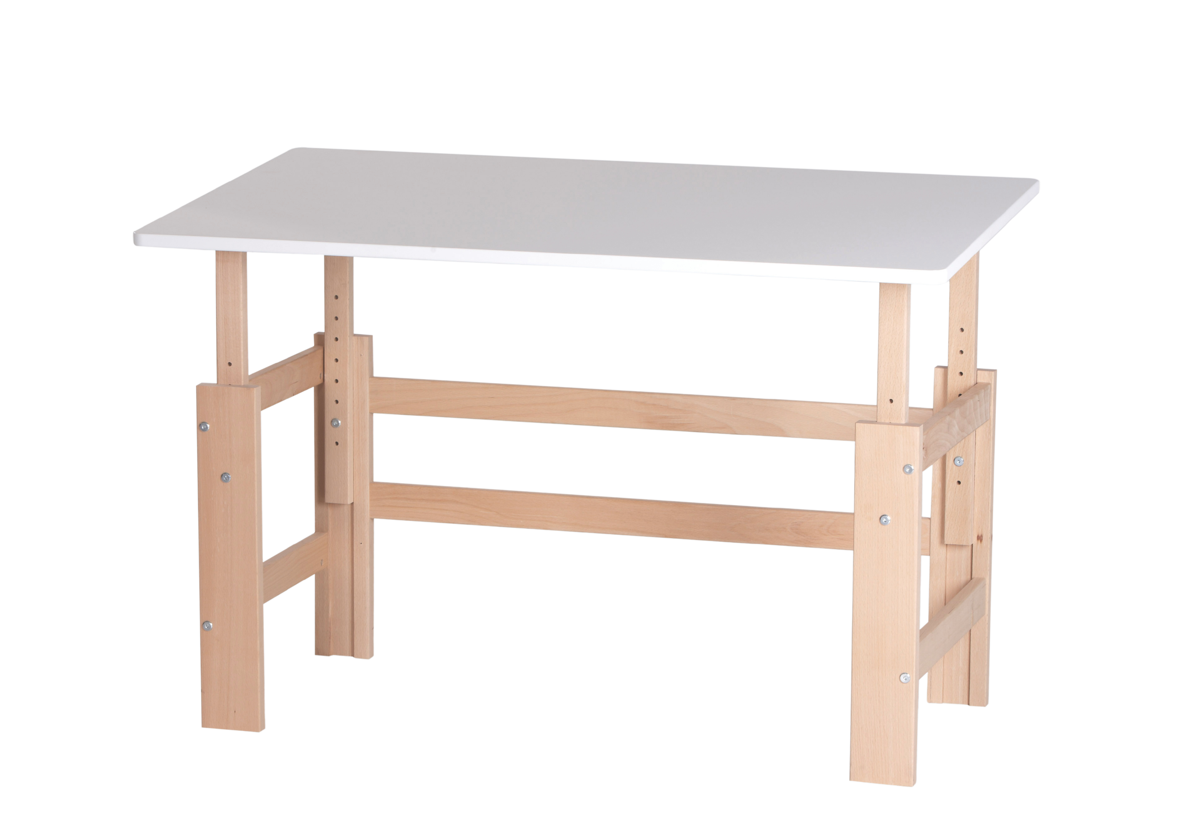 Wool children's bed with drawers - 90*200cm - Snow white - 11