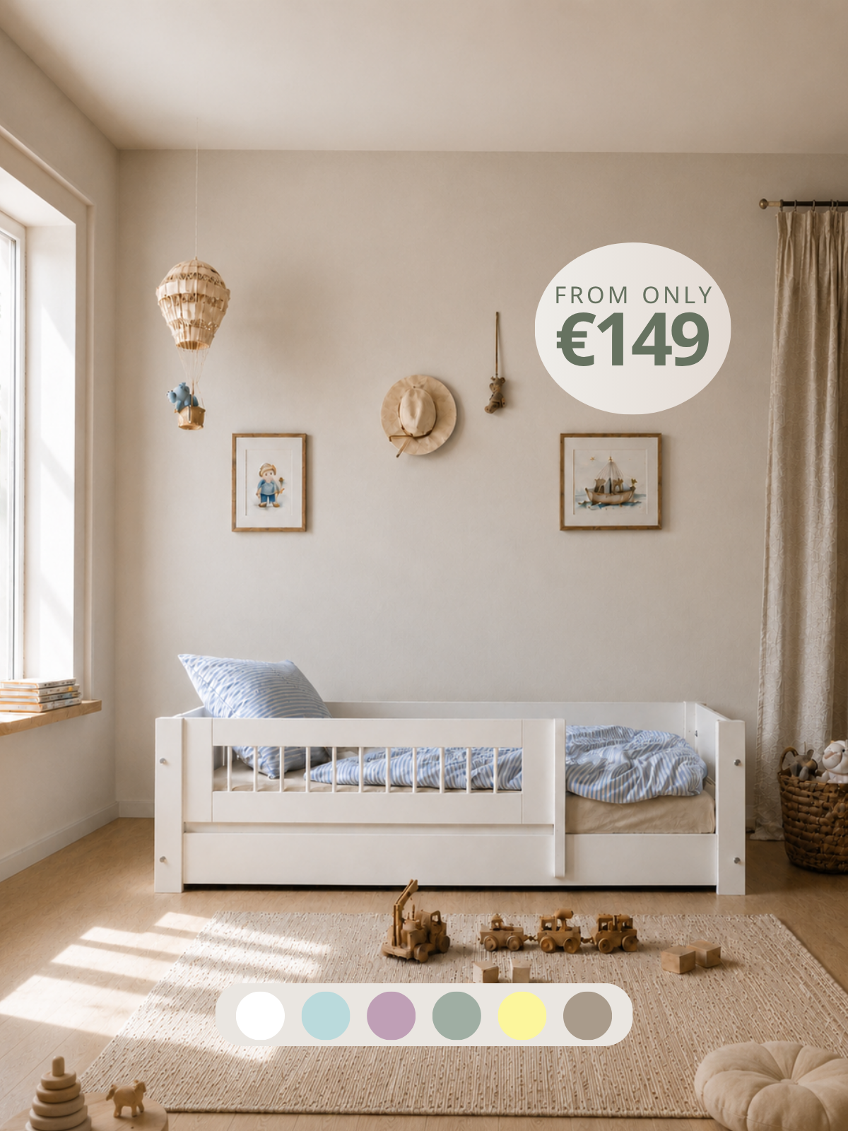 NEW: Montessori floor bed