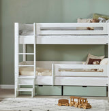 Hoder bunk bed for children with rear rail