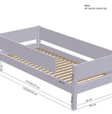 Bed frame (width 90 cm)