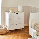 Chest of drawers with 3 drawers
