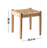 Children's stool in solid oak