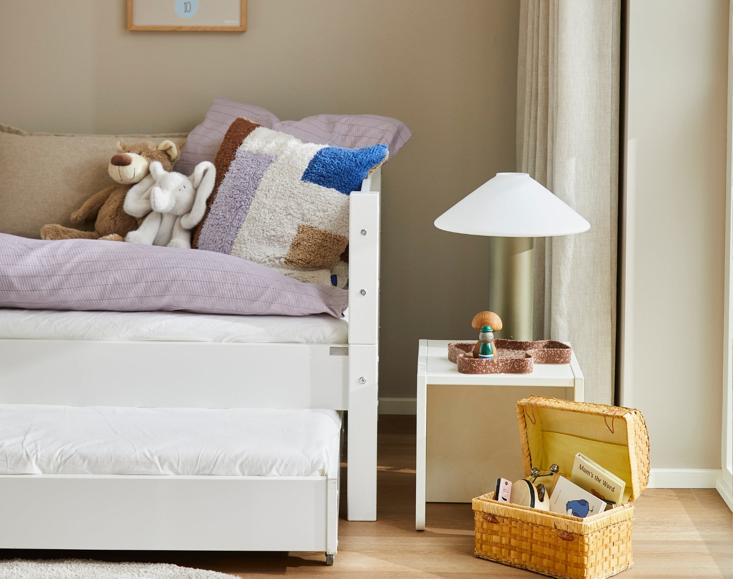 Liv udtræksseng – inkl. GRATIS skummadras