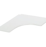 Köp bilden - Gefion högsäng med himmelsblått skrivbord och hyllor