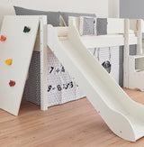 Loke mid-high bed with slide