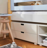 Ariel children’s bed with generous storage space – get a free 3-in-1 chair all January