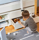 Ariel children’s bed with generous storage space – get a free 3-in-1 chair all January