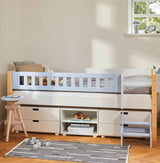 Ariel children’s bed with generous storage space – get a free 3-in-1 chair all January