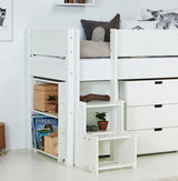 Square bookcase with 1 shelf