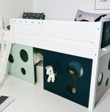 Cave for children's bed