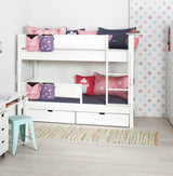 Design Bed rail with bars for lower bunk