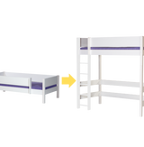High bed frame - Pluto