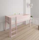 Frej mid-height bed-90*160cm-Light rose - 24