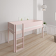 Frej mid-height bed-90*160cm-Light rose - 24