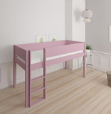 Frej mid-height bed-90*200cm-Dusty rose - 25