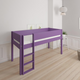 Frej mid-height bed-90*200cm-Purple - 31