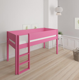 Frej mid-height bed-90*160cm-Pink - 32