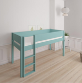 Frej mid-height bed-90*160cm-Mint blue - 42
