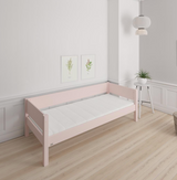 Tor children's bed - 90*200cm - Light rose - 24