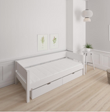 Sif children's bed with drawers - 90*200cm - White - 1