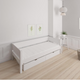 Sif children's bed with drawers - 90*200cm - White - 1